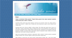 Desktop Screenshot of kridlapoznani.cz